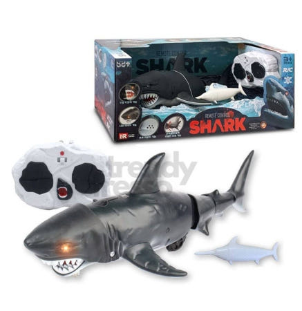 [트렌디프레소협력사]데이슬롯 상어 RC 동물 완구 무선조정기 생일선물 RC장난감