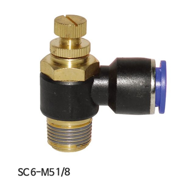 코리아뉴매틱 스피드컨트롤러 SC6-1/8 6mm(10EA) - 상품 이미지