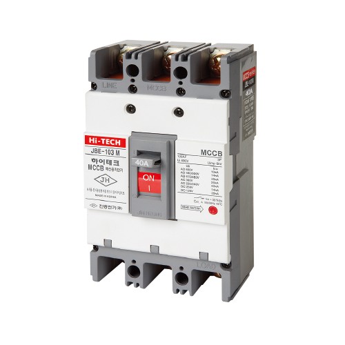 산업용 배선차단기 고차단 JBE-103M 3P 100AF 100A 75A 60A 50A 40A 분전함 메인 차단기 진흥전기 이미지 6