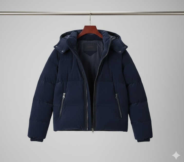 볼빅 여성 겨울 일상 필드룩 슬림핏 골프웨어 숏다운 점퍼 자켓 - 상세 이미지 3