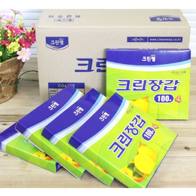 BOX 크린장갑 100매 30개입 - 상품 이미지