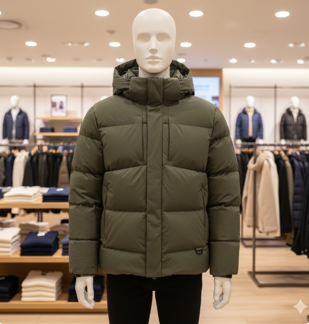 밀레아웃도어 남성 겨울 콜드제로 뱔열안감 구스다운 패딩점퍼 - 상세 이미지 3