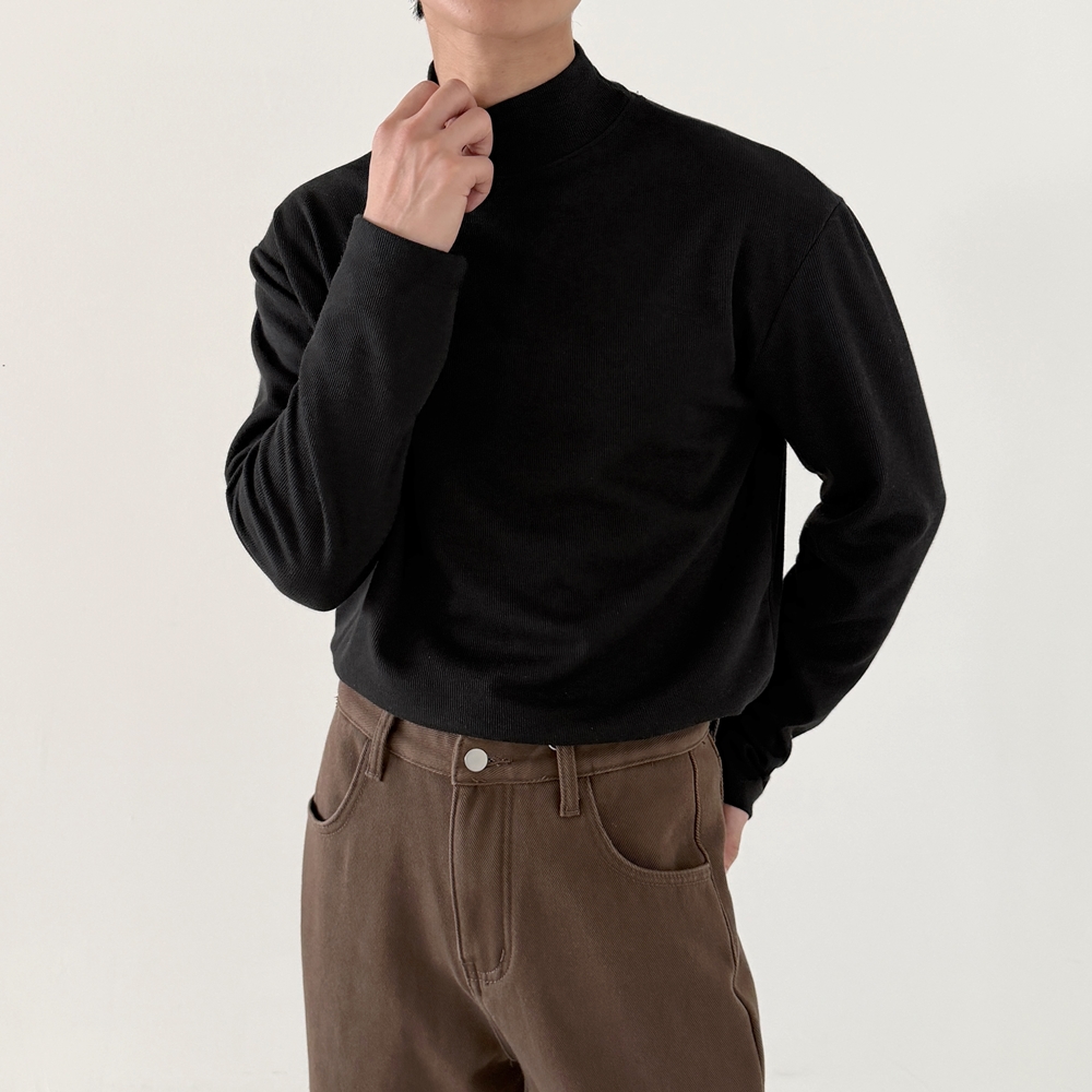 1+1 남자목티 반폴라티 반목티 반폴라 - 상세 이미지 3