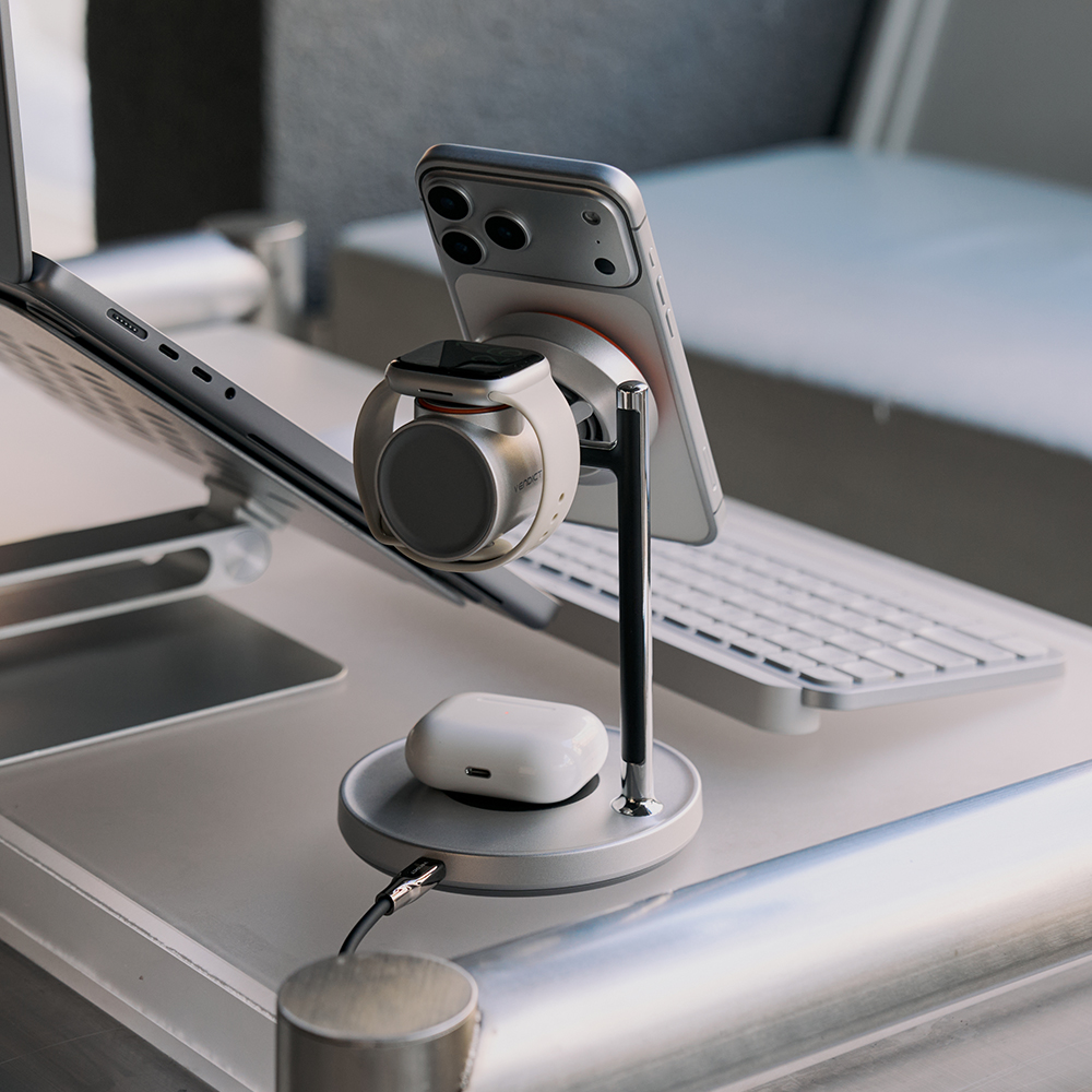 벤딕트 맥세이프 무선 충전기 Qi2 25W 초고속 멀티 3IN1 애플 삼성 에어로스테이션