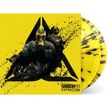 [해외](수입 LP) Tom Clancy's Rainbow Six Extraction Soundtrack Yellow + Black Splatter Vinyl LP