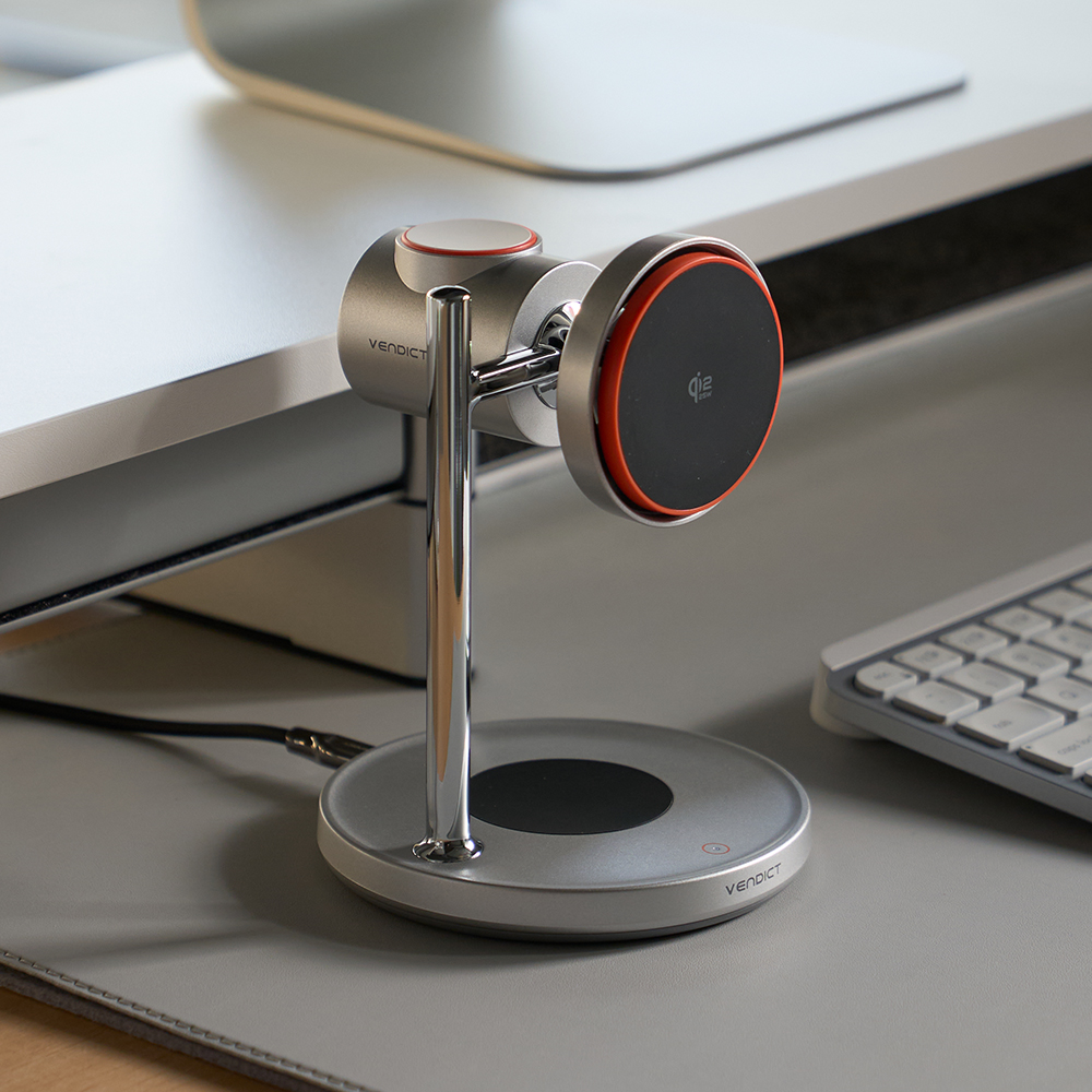 벤딕트 맥세이프 무선 충전기 Qi2 25W 초고속 멀티 3IN1 애플 삼성 에어로스테이션