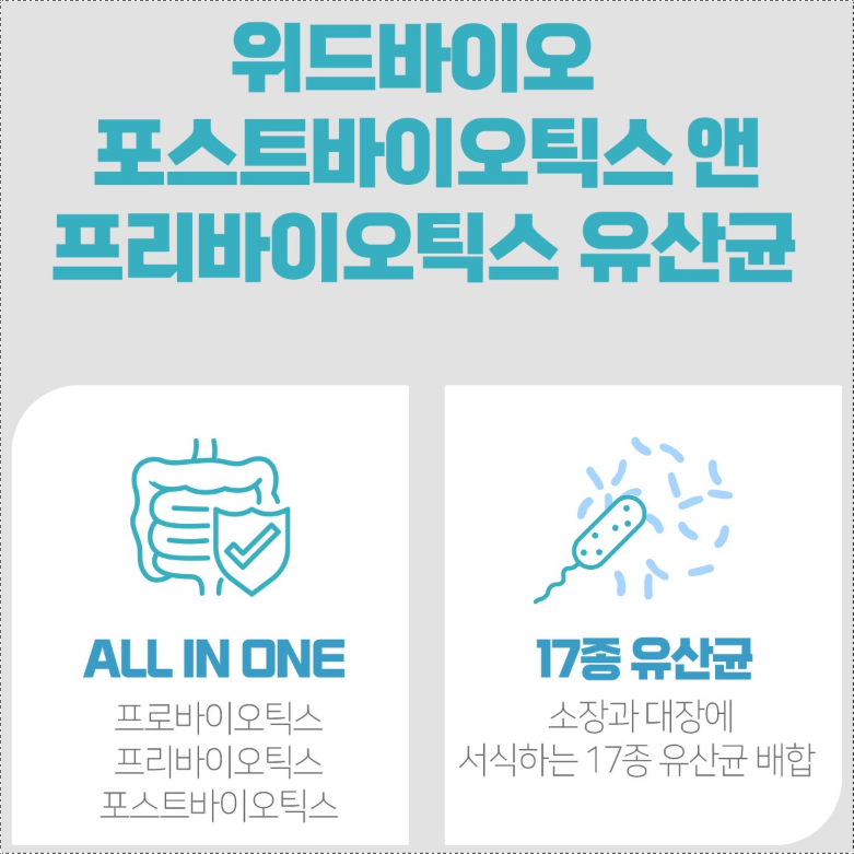 포스트바이오틱스 유산균 1통 락토바실러스가세리 람노서스 포스트바이오스틱 - 상세 이미지 3