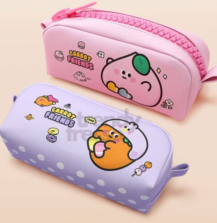 [트렌디프레소협력사]데이슬롯 왕지퍼 필통 2개입 파우치 학생필통