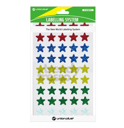 [트렌디프레소협력사]데이슬롯 홀로그램 별스티커 혼합 13X14mm 4매 X10개 리뷰스티커