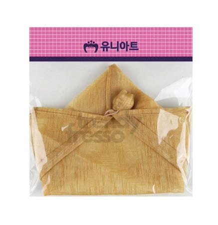 [트렌디프레소협력사]데이슬롯 연꽃 천 미니보자기 3개 선물포장 송편포장 연꽃주머니 선물보자기