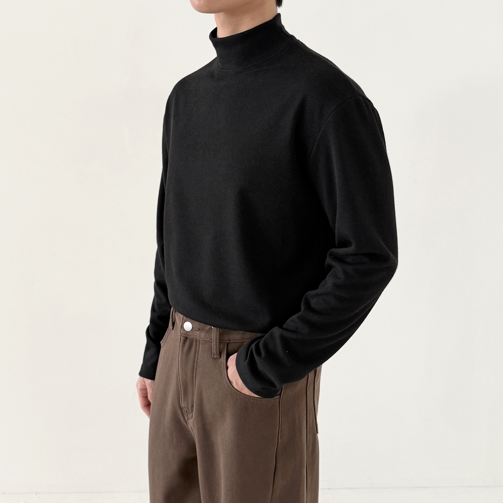 1+1 남자목티 반폴라티 반목티 반폴라 - 상세 이미지 4