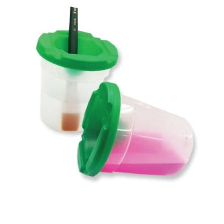 협력체 물통 토요 흘림방지 미술 뚜껑포함 수채화 화방 그림