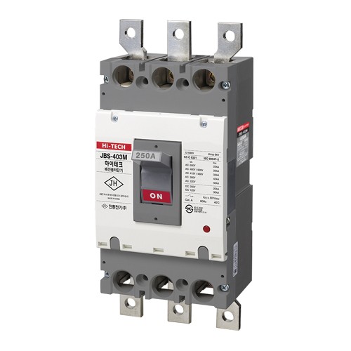 산업용 배선차단기 고차단 JBS-403M 400AF 3P 400A 350A 300A 250A 분전함 메인 차단기 진흥전기 - 상세 이미지 5