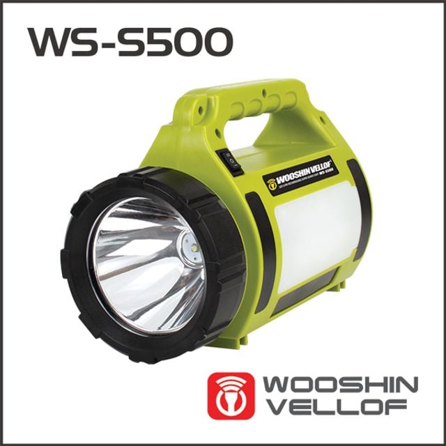 슈마켓 LED 써치 라이트 5핀 충전 WS-S500 - 상품 이미지