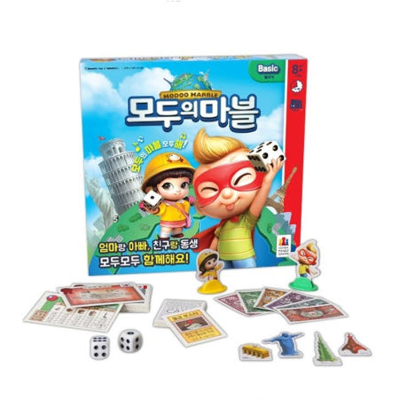 [THEJINJEONG]온지니 온가족 친구 캐주얼 보드게임 모두의 마블 베이직 재밌는보드게임 루미큐브
