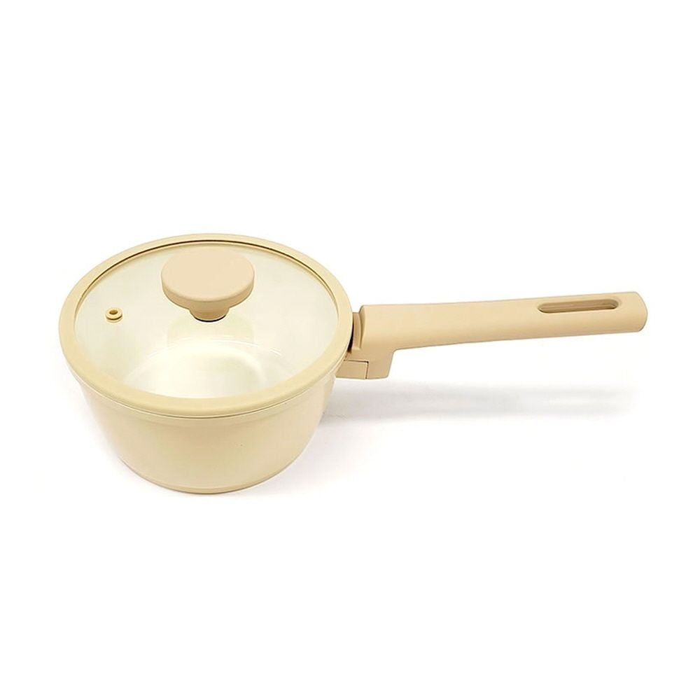 퀸센스 세라믹 코팅 인덕션 겸용 편수냄비 18cm - 메인 이미지