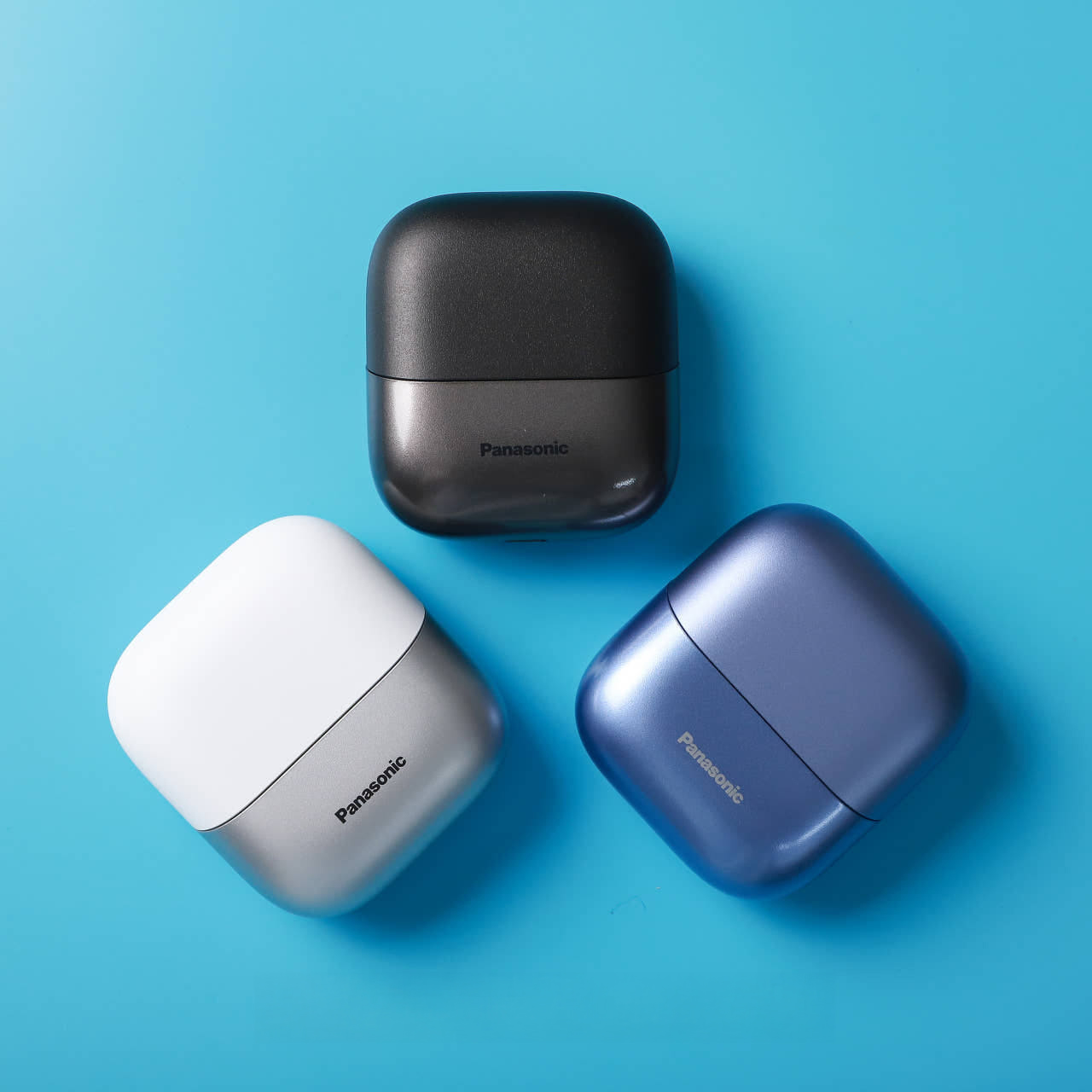 파나소닉 람대쉬 팜인 쉐이버 3중날 전기면도기 여행용 휴대용 선물용 차량용 전기 면도기 그레이 제품 이미지