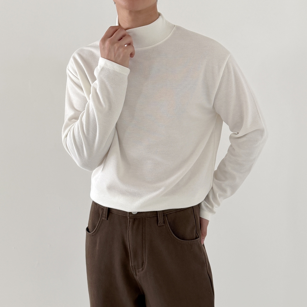 1+1 남자목티 반폴라티 반목티 반폴라 이미지 8