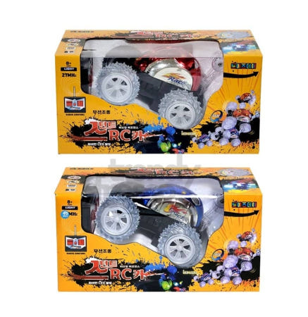 [트렌디프레소협력사]데이슬롯 LED RC카 트윈모터 자동차 장난감 자동차놀이 아동장난감