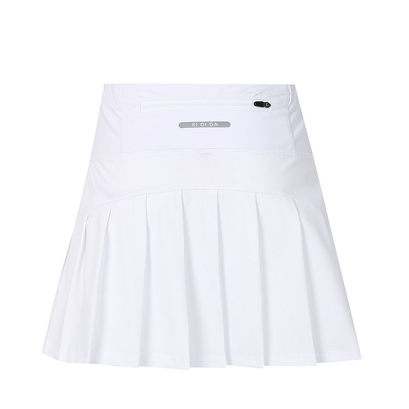 치마바지 플리츠 와이드 배드민턴복 여름 빅사이즈 블랙 M (40~50kg) - 상세 이미지 5