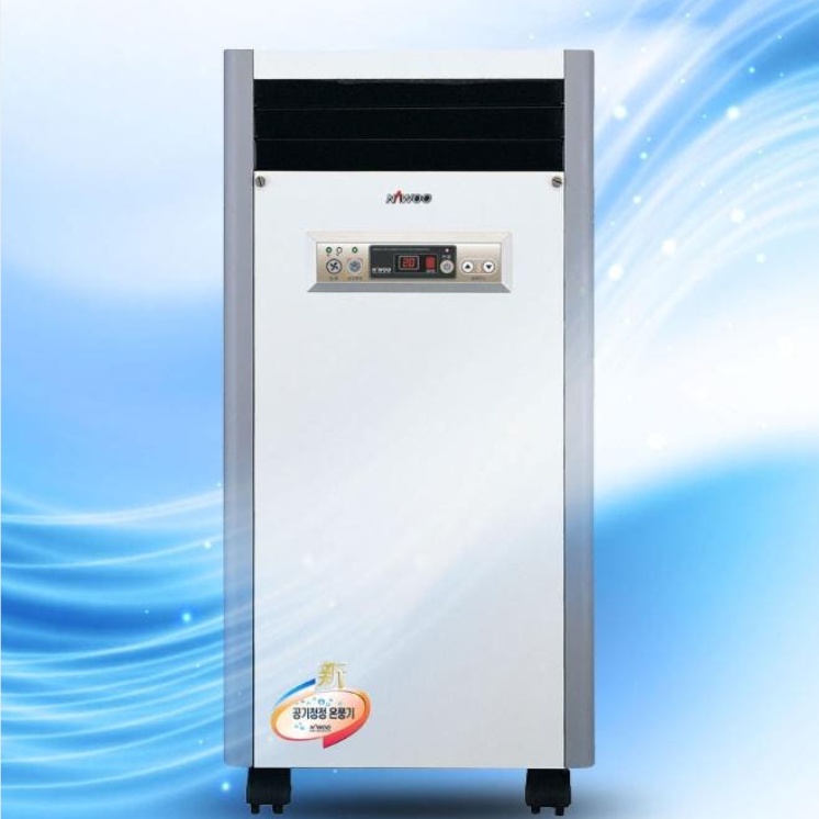 가정용 소형온풍기 원룸 공기청정 이동식 전기온풍기 6평형