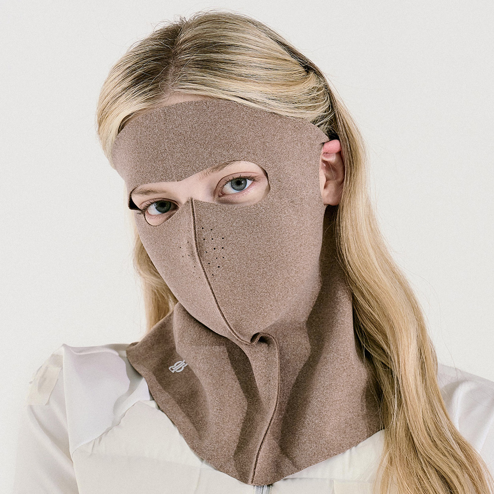 베일리화이트 겨울 방한 골프 마스크 자전거 러닝 라이딩 등산 운동 오토바이 안면 넥워머