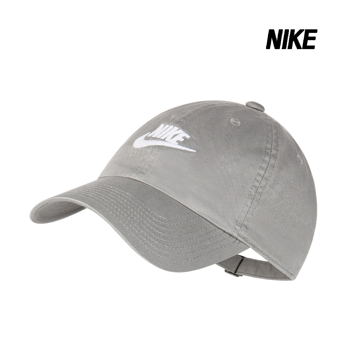 나이키 모자 클럽 언스트럭처 퓨추라 워시드 그레이 볼캡 FB5368-073 - 상세 이미지 5