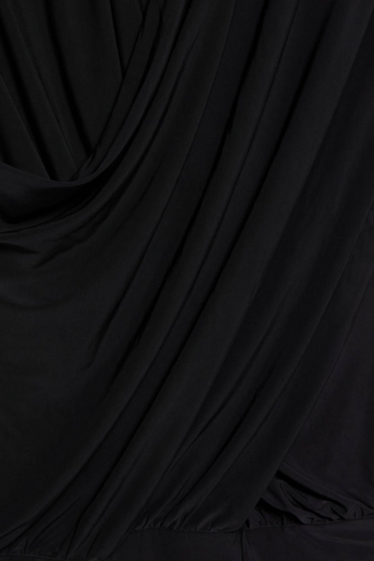 풀앤베어 테크니컬 드레이프 긴팔 바디수트 7153/340 BLACK 이미지 8