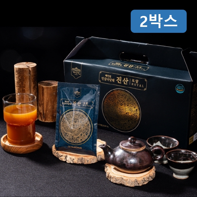 혜민원 인삼다당체 진산 로얄 TV방영 특허 공법 원료 30포, 2개 - 상품 이미지
