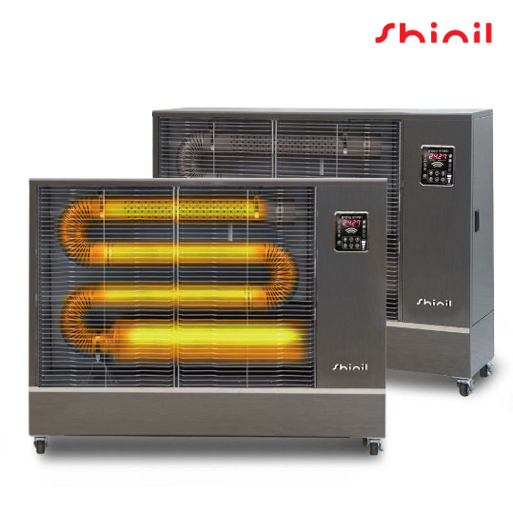 신일 주름관튜브히터 교회 전기식돈풍기 업소용 대형 난로 : 신일N위시웨이