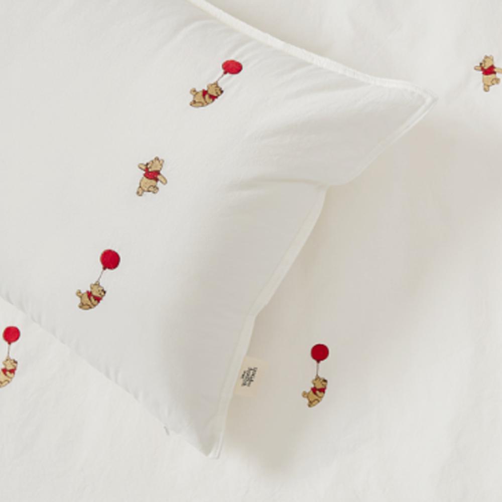 코지네스트 X 디즈니 쁘띠푸양모 어스울 호주산 양모이불 ss 슈퍼싱글 차렵이불