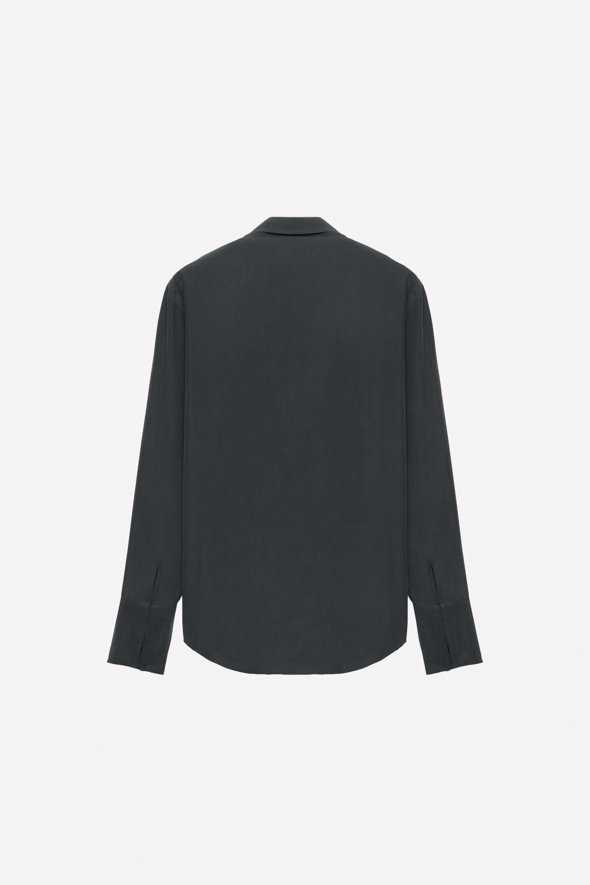 자라 실크 폴로셔츠 X 루도빅 드 생 세르냉 4344/600 BLUE / GREY - 상세 이미지 3