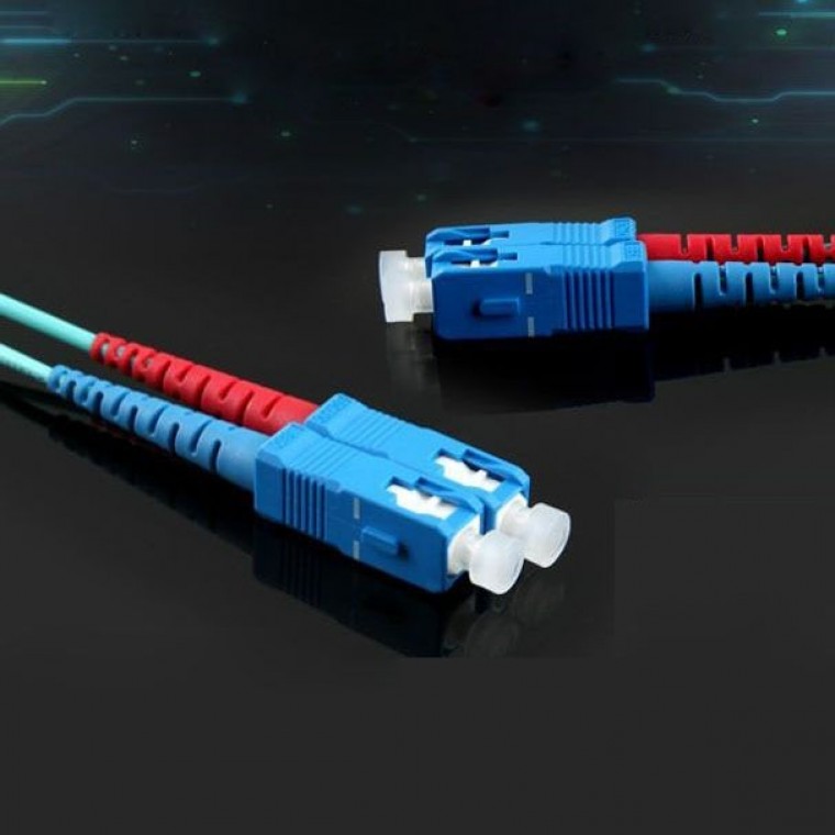 광패치코드 OM3 10G SC SC 60M 광케이블 데이터전송 - 상품 이미지