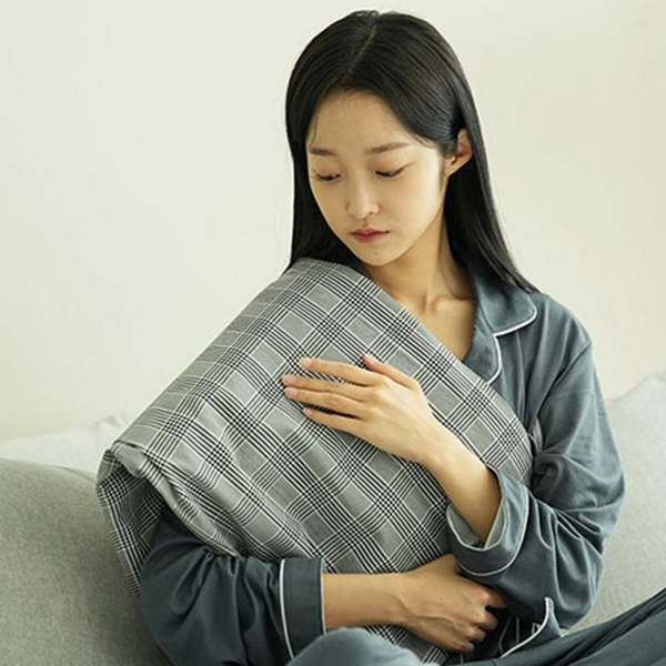 황토 맥반석 찜질 팩 원적외선 온열 찜질기 복부 어깨 허리 - 상품 이미지