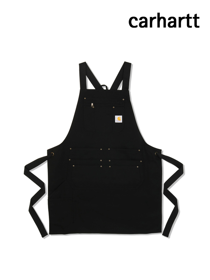 칼하트 앞치마 펌 덕 에이프런 블랙 106667-001