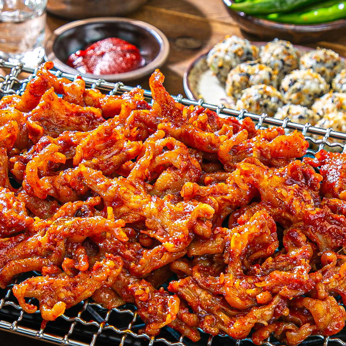 제철밥상 무뼈닭발 300g x 3팩 매콤한 수제양념 - 상품 이미지