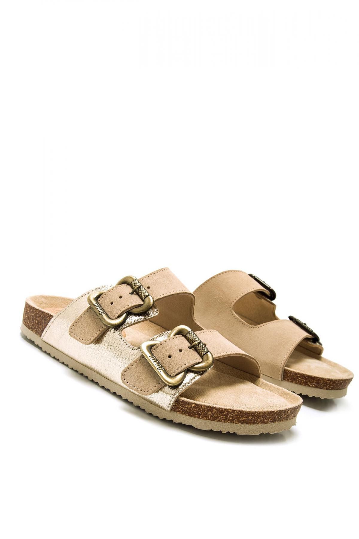 엠티엔지 트렌디 더블스트랩 버클 샌들 Lazy 1529444 NUDE - 상세 이미지 4