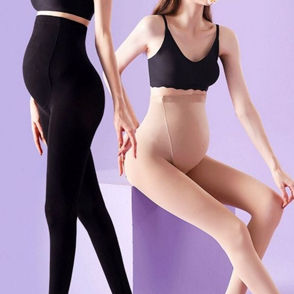 만삭 레깅스 기모 산모 레깅스 - 상품 이미지