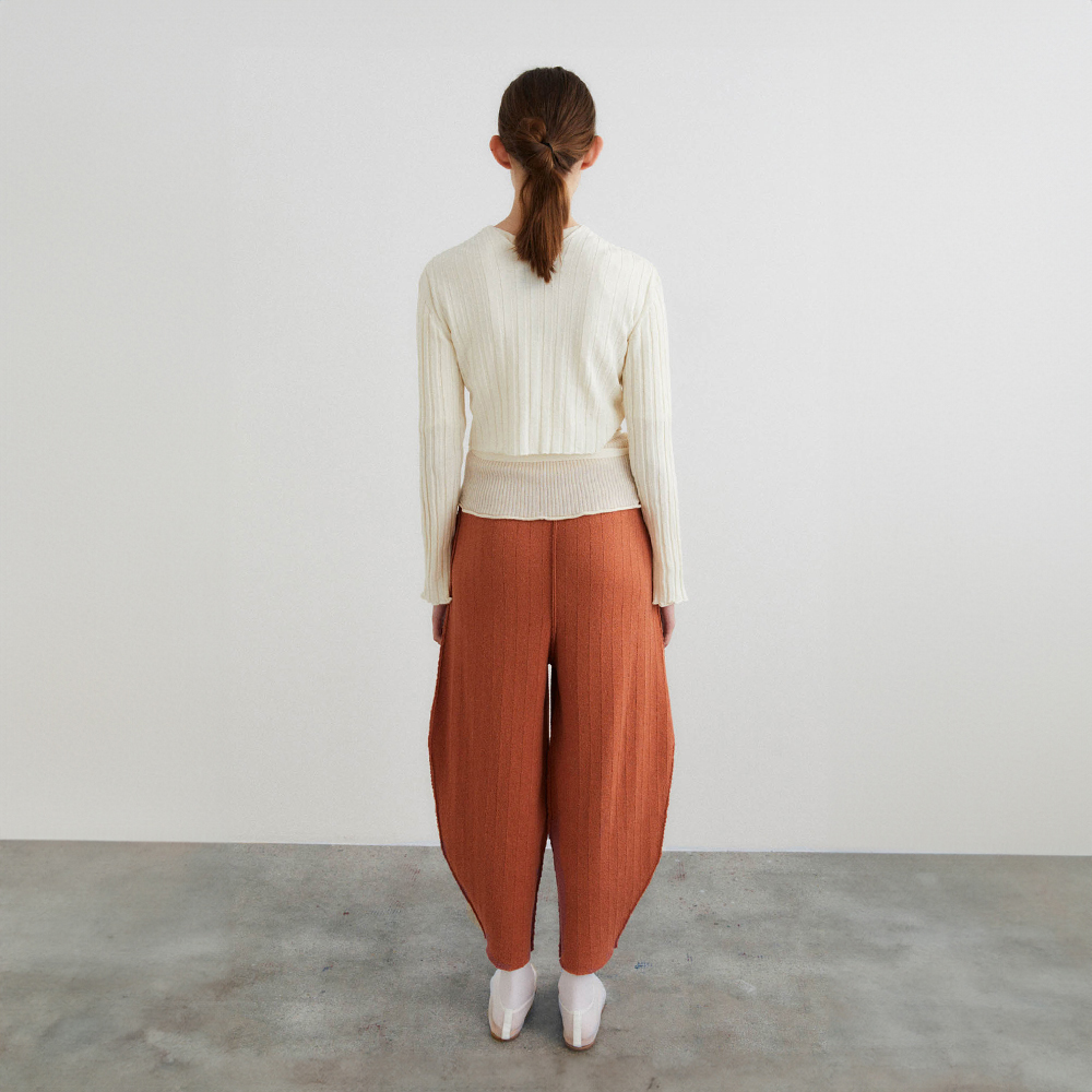 루스 여성 HOYO CHALK 가디건 HOYO CHALK SS23PA08C - 상세 이미지 4