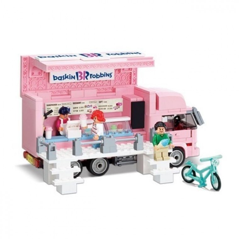 베라 아이스크림 트럭 420pcs +8Y 블럭 장난감 - 상품 이미지