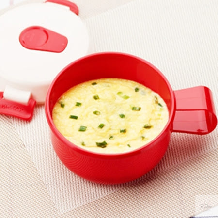 온지니 코멕스 지금은 렌지타임 에그 340ml 전자레인지용그릇 렌지조리용기