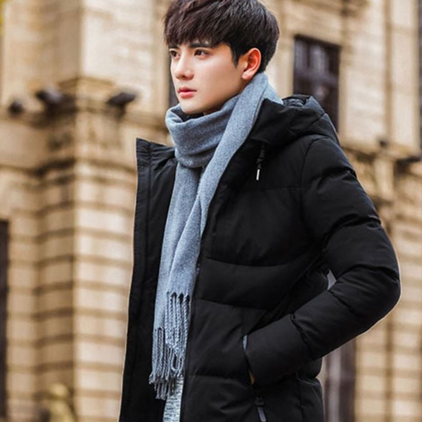 데일리 남자 다운 점퍼 캐주얼 남자 푸퍼 자켓 간절기 오버핏 - 상품 이미지