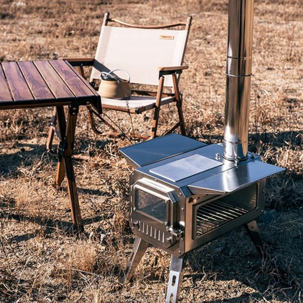 휴대용 야외 화목 난로 감성 캠핑 불멍 난로 화로대 장작