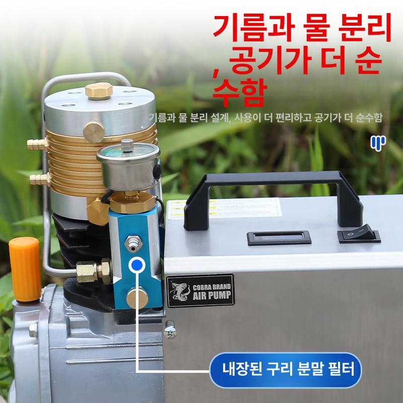 산소통 충전기 고압 자동 주입기 다이빙 공기 충전 장비 - 상세 이미지 4