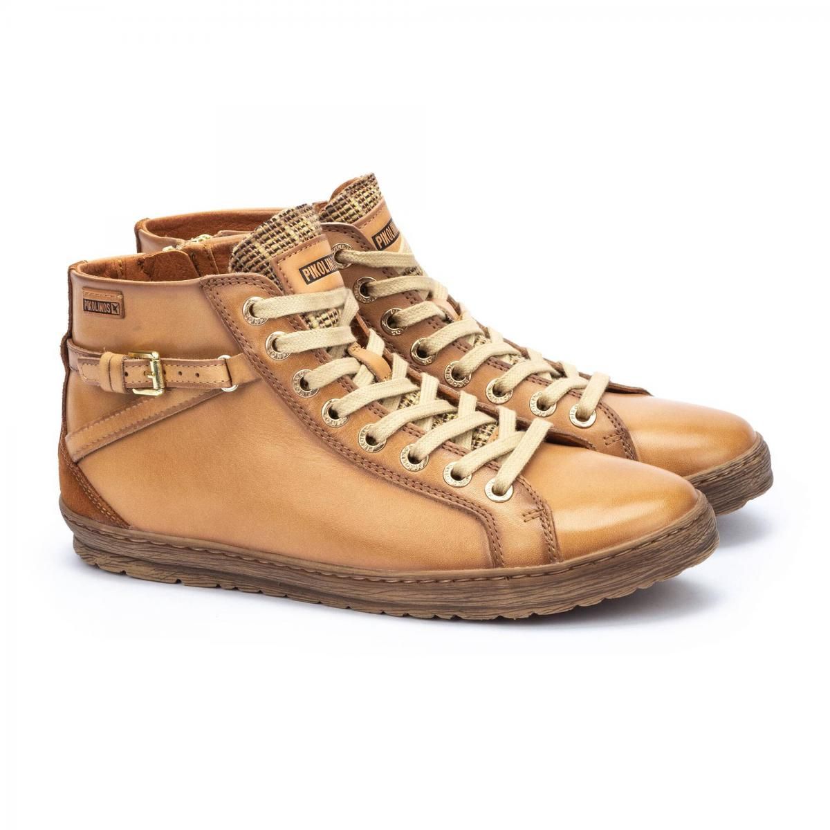 피콜리노스 컴포트 베이직 레더 앵클부츠 LAGOS 901-7312C6 ALMOND - 상세 이미지 2