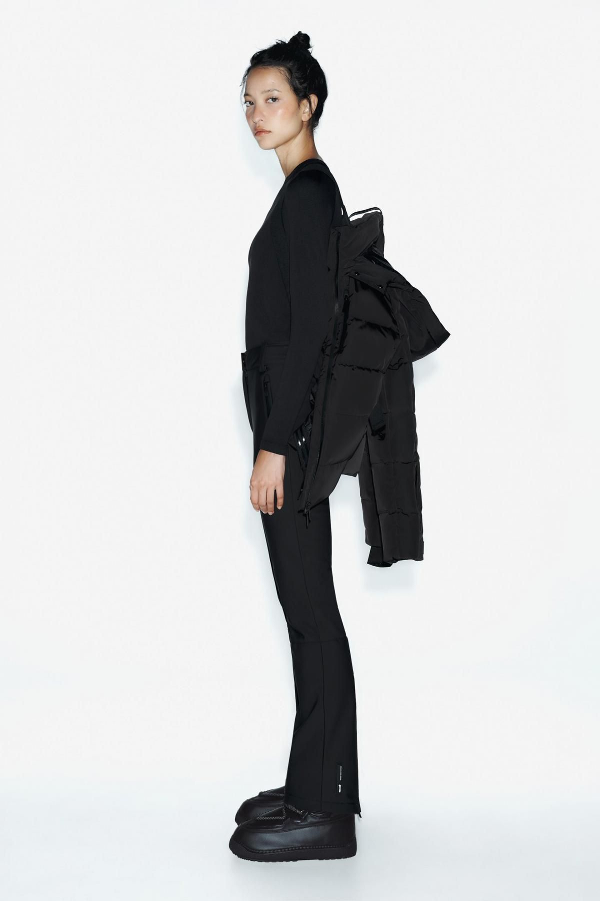 자라 테크니컬 보온성 THERMOLITE 긴팔 티셔츠 4388/020 BLACK - 상세 이미지 5