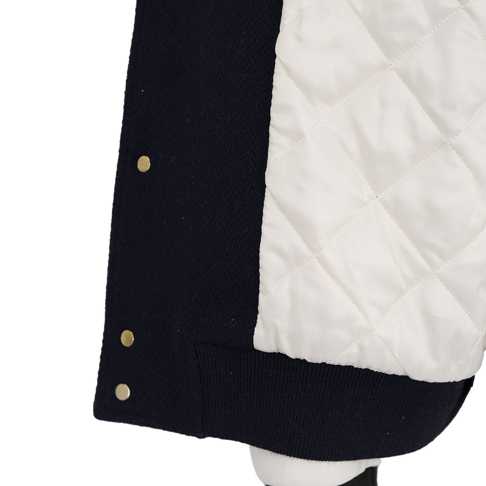 셀린느 트리옹프 테디 바시티 울 네이비 재킷 2V29V896C 07MR (2024 F/W) SIZE 38 이미지 6