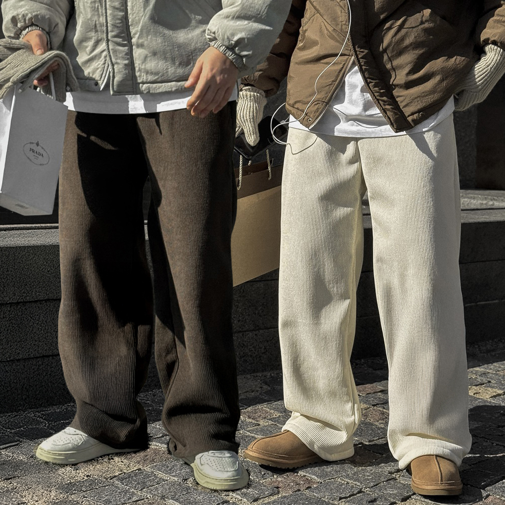 1+1 남자기모바지 남자골덴바지 벌룬팬츠 제품 이미지