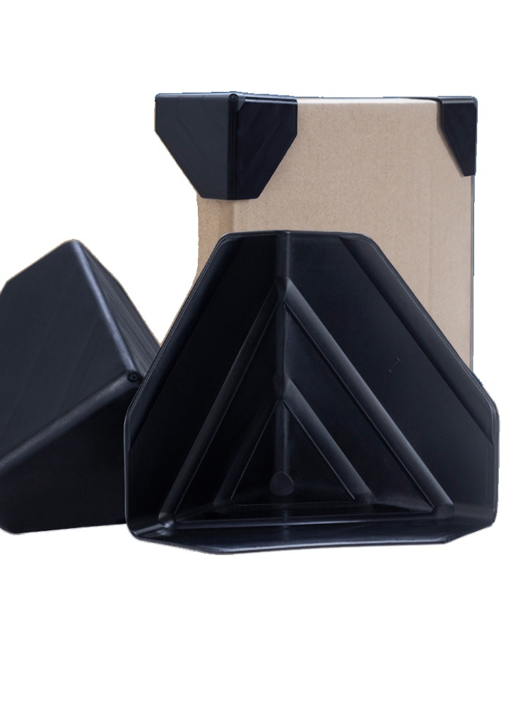 코너 각대 코너캡 모서리 포장 제품보호 가구 보호대 PVC 종이 박스 액자 35x35x35x1.2mm 200개 - 상품 이미지
