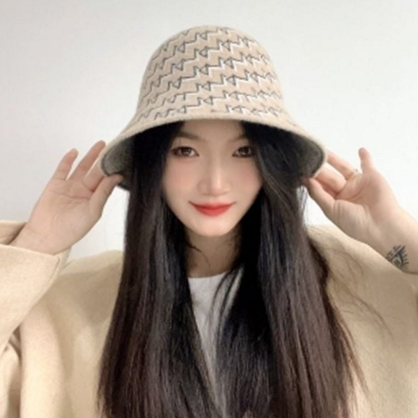 포근한 겨울 버킷 햇 벙거지 여성 버킷 햇 데일리버킷 가을 - 메인 이미지